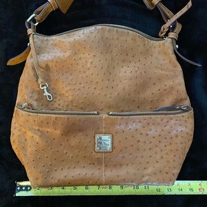 Dooney and Bourke Ostrich leather bag